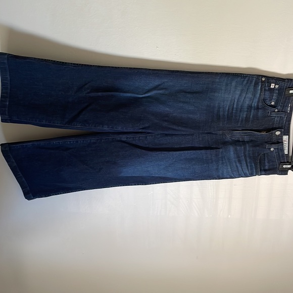 AG. The Yvette wide leg ankle denim. - Picture 4 of 5